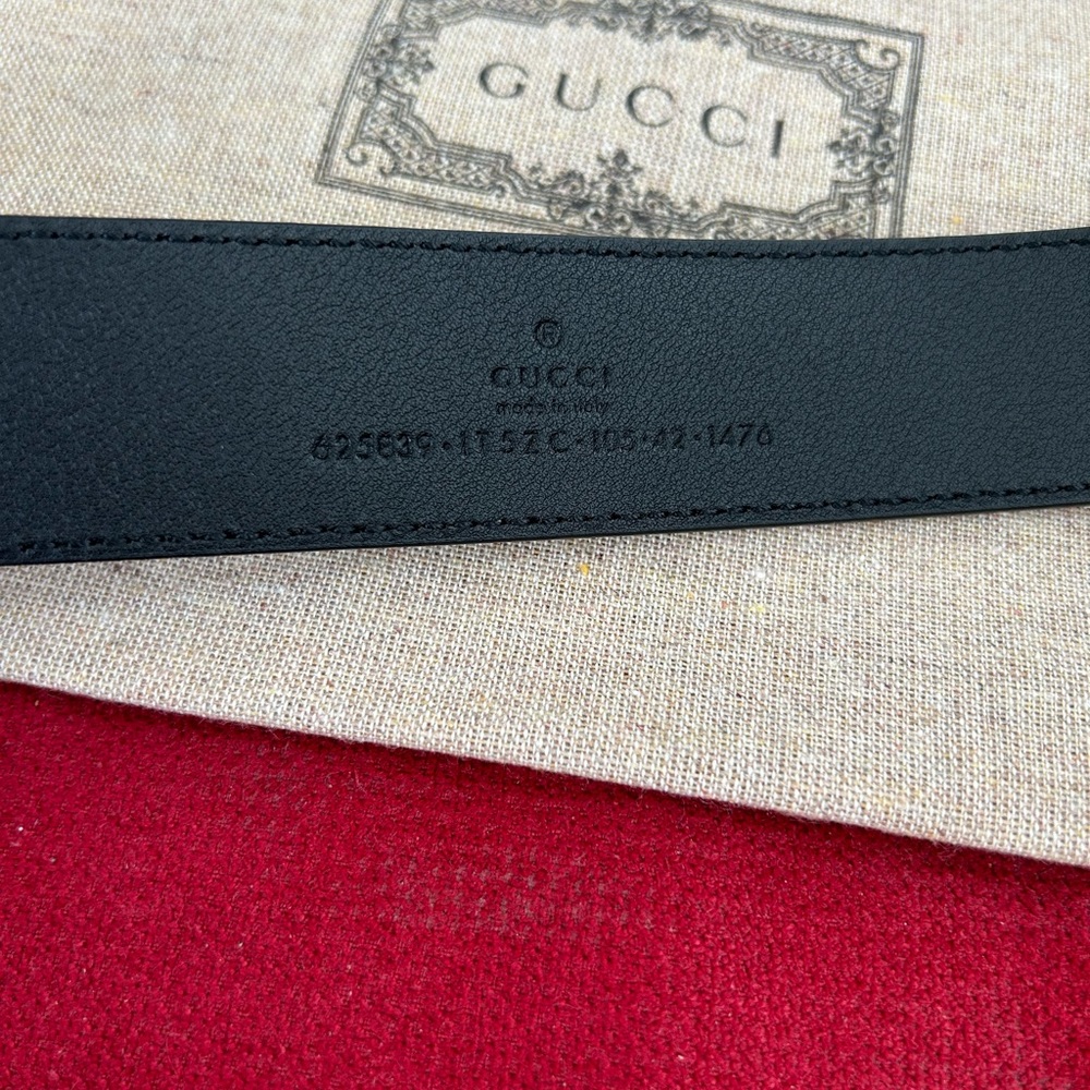 COPY - Gucci black Marmont Doll belt NID - Picture 7 of 9